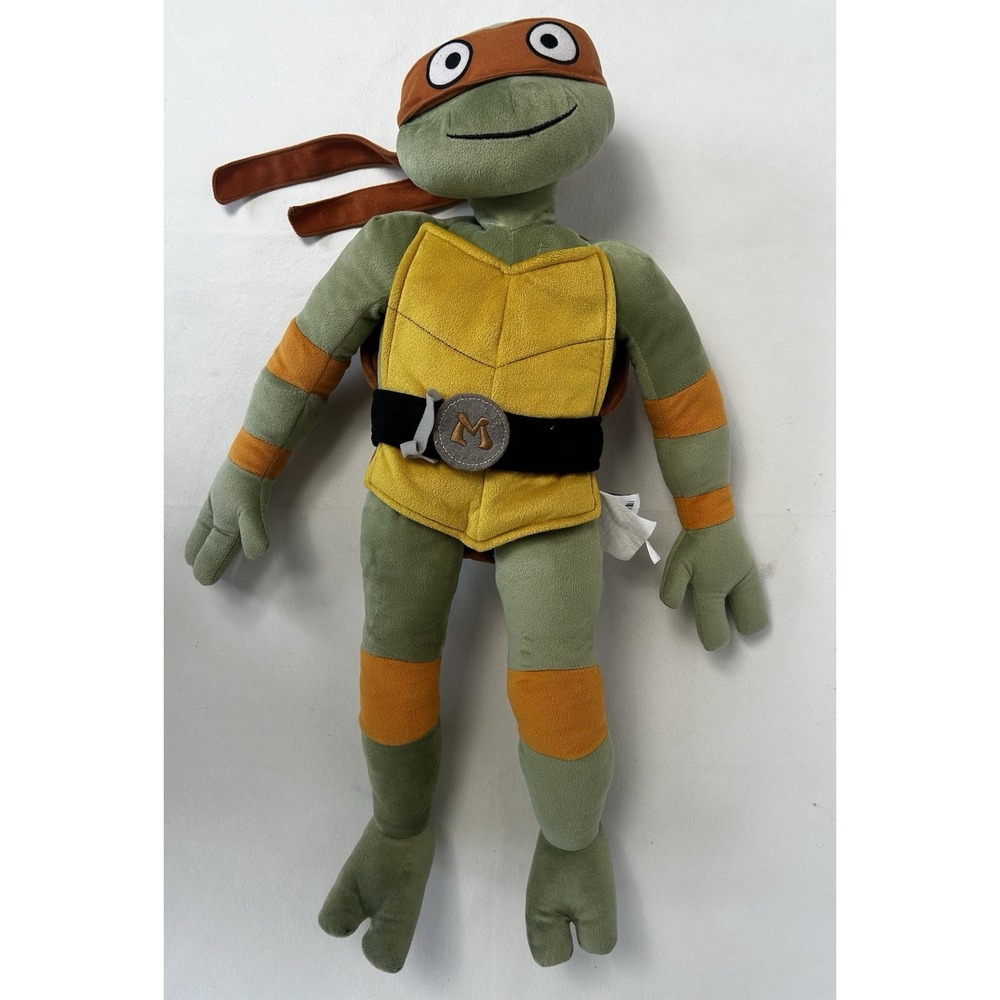 Teenage Mutant‎ Ninja Turtle Mutant Mayhem Michelangelo 24" Pillow Plush 2023